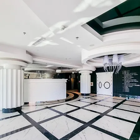 Ans Hanza Tower 17th Floor With View, Swimming Pool Area With Saunas, Viewing Terrace * 슈체친