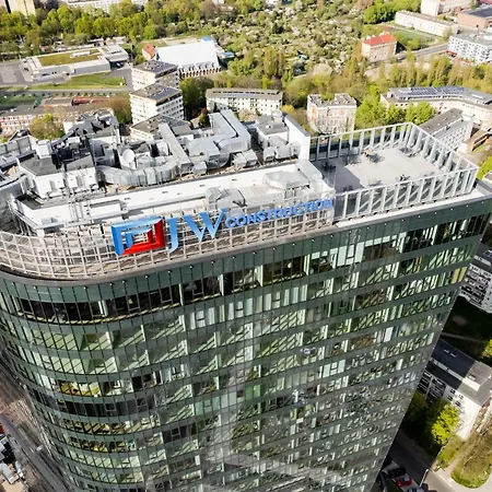 Ans Hanza Tower 17th Floor With View, Swimming Pool Area With Saunas, Viewing Terrace شتشيتسين