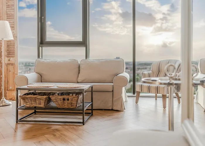 Appartement Ans Hanza Tower 17th Floor With View, Swimming Pool Area With Saunas, Viewing Terrace Szczecin